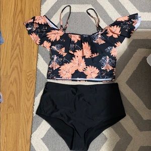 Shein two piece bathing suit